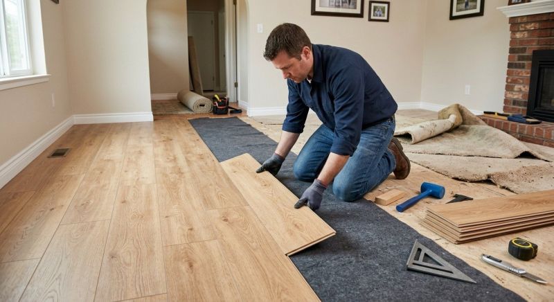 Laminate Floor Remodeling in Bailey, CO