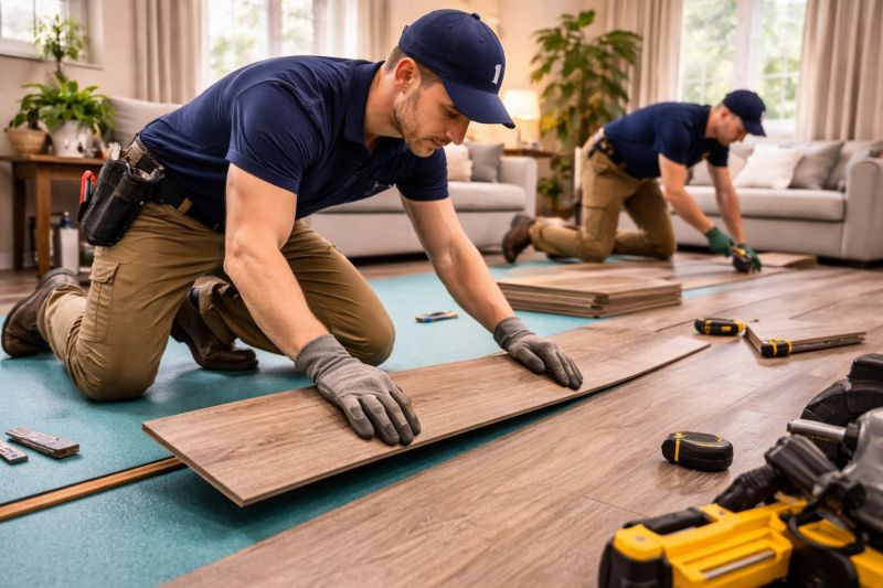 Laminate Floor Replacement in Como, CO