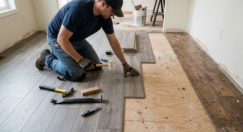 Laminate Floor Replacement in Conifer, CO