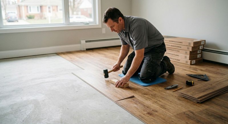 Linoleum Floor Installation in Como, CO