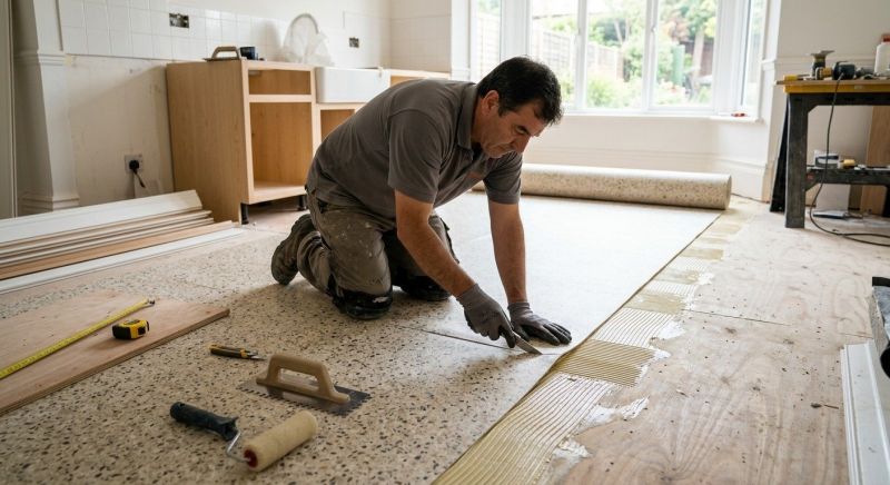 Linoleum Floor Installation in Jefferson County, CO