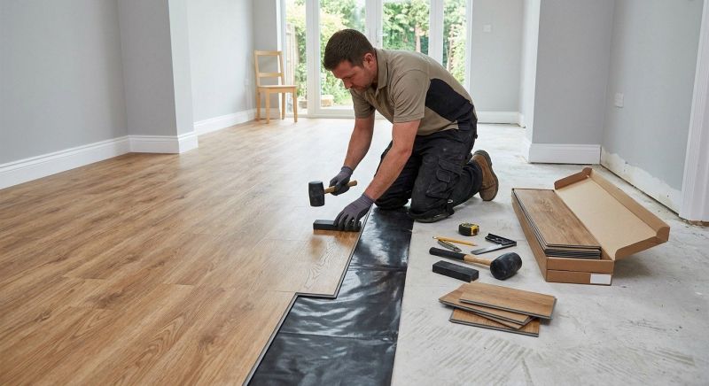 Luxury Vinyl Tile Installation in Como, CO