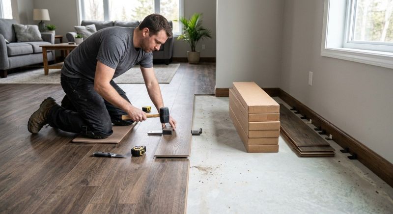 Luxury Vinyl Tile Installation in Evergreen, CO