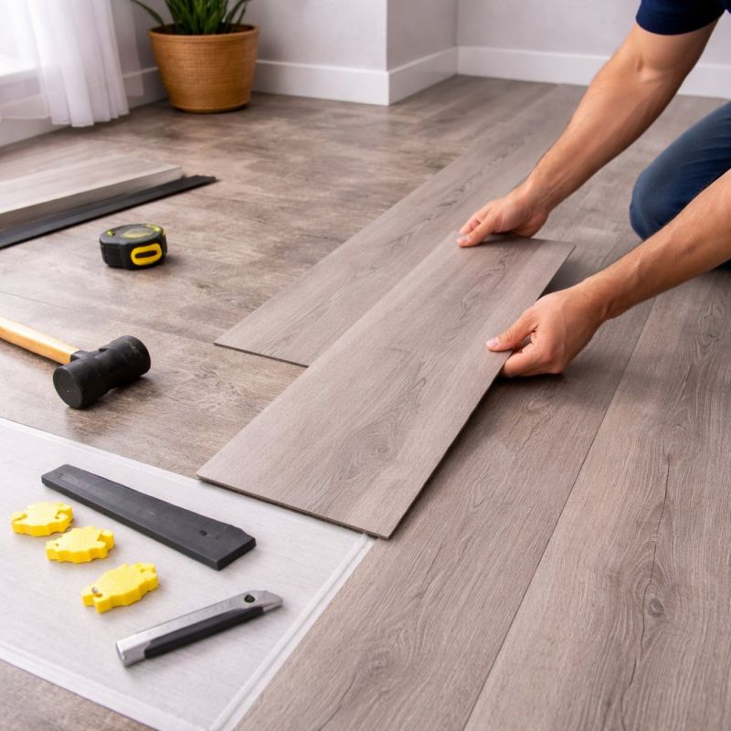 Luxury Vinyl Tile Installation in Golden, CO