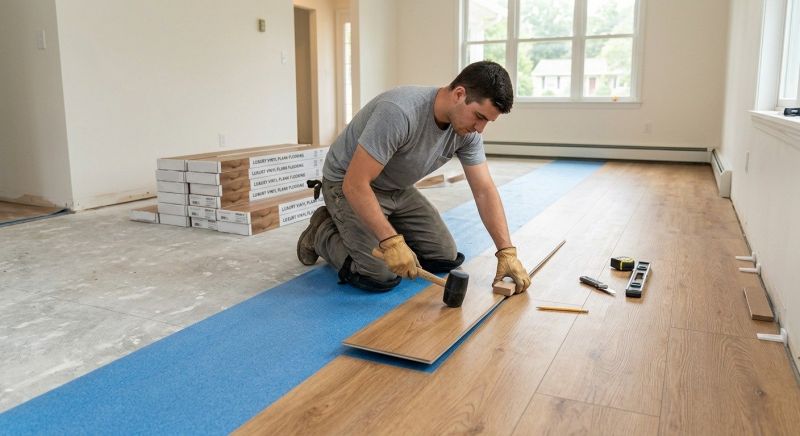 Lvp Flooring Installation in Bailey, CO