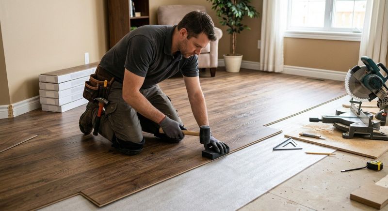 Plank Laminate Installation in Bailey, CO