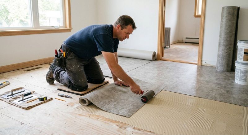 Sheet Flooring Installation in Como, CO