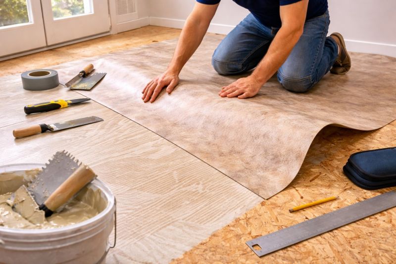 Sheet Flooring Installation in Morrison, CO
