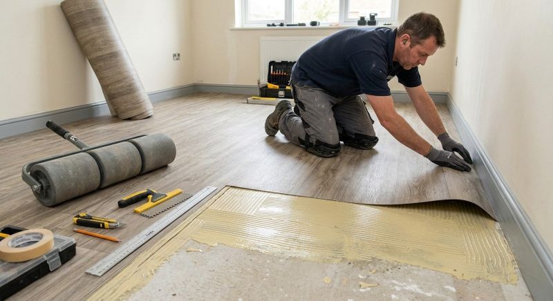 Sheet Linoleum Installation in Morrison, CO