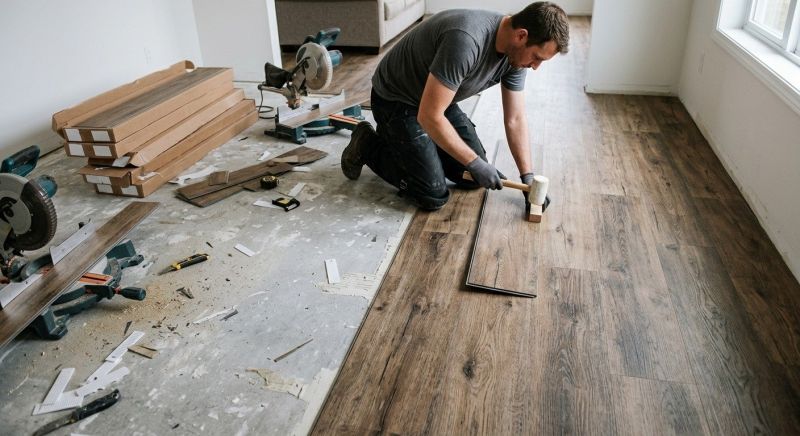 Vinyl Floor Replacement in Bailey, CO