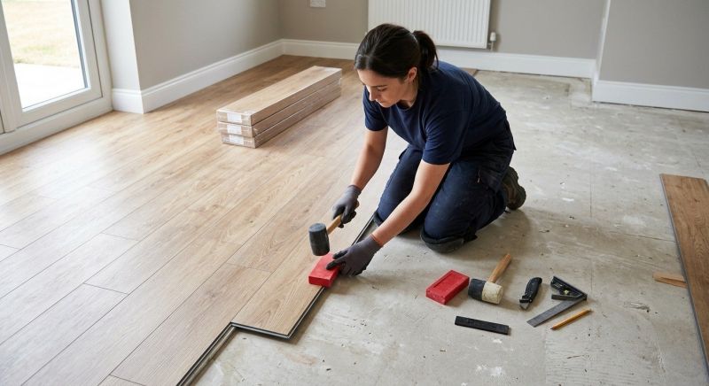 Vinyl Plank Floor Installation in Bailey, CO