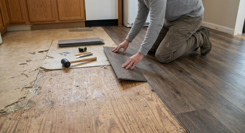 Vinyl Tile Replacement in Bailey, CO